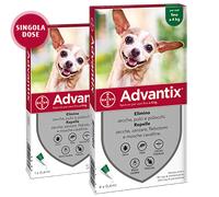 Bayer spa (div.sanita'animale) ADVANTIX SPOT ON 1 pipetta 0,4 ml cani fino a 4 kg 0-4KG