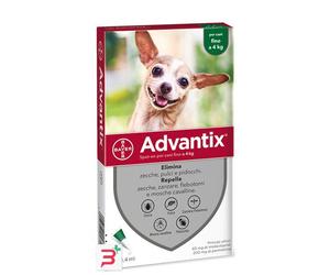 ADVANTIX SPOT ON*1PIP 0-4KG