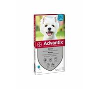 Advantix® Spot-on antiparassitario per cani oltre 4 kg fino a 10 kg - 4 pipette (1,0 ml)