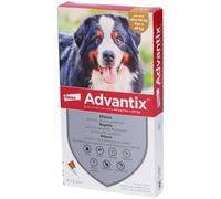 Advantix® Spot-on antiparassitario per cani oltre 4 kg fino a 10 kg - 4 pipette (1,0 ml)