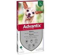 Advantix Spot-On Antiparassitario per Cani 4 Pipette Fino a 4kg