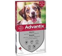 Advantix Spot-On Antiparassitario per Cani da 10 a 25 kg 4 Pipette Antipulci