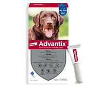 Advantix® Spot on antiparassitario per Cani da 25 kg a 40 Kg 4 pipette da 4,0 ml