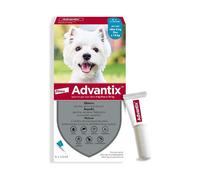 Advantix spot-on antiparassitario per cani da 4 a 10kg 6 pipette