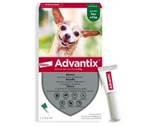 Advantix® Spot on antiparassitario per Cani fino a 4 kg 1 pipetta da 0,4 ml