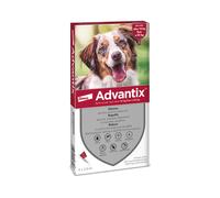 Advantix antiparassitario Spot-On per cani Cani 10-25 kg - 4 pipette - Antiparassitario per cani - 1° ORDINE? scegli lo sconto BZR5 / BZR20 + 200 punti fedeltà