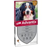 advantix Spot-On Per Cani Oltre I 40 Kg Fino A 60 Kg 4 Pipette Monodose 6 Ml
