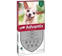 Bayer - Advantix per Cani fino a 4 Kg da 6 x 0,4 ml