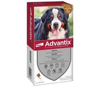 ADVANTIX SPOT ON PER CANI oltre i 40 Kg fino ai 60 Kg 40-60 6 PIPETTE MONODOSE