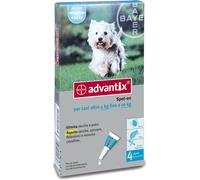 advantix Spot-On Cani Da 4 A 10 Kg 4 Pipette Monodose 1 Ml