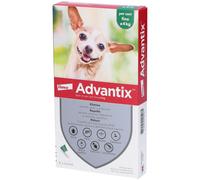 Advantix Spot-On Per Cani Fino A 4 Kg 6x0,4 ml Soluzione