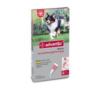 Advantix Spot-On Per Cani Oltre 10 Kg Fino A 25 Kg 4x2,5 ml Soluzione