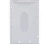 Advantus Porta badge rigido, trasparente (97100)