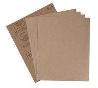 ADVcer 22,9 x 27,9 cm, 5 fogli di carta vetrata, bagnata o asciutta, grana alta 15000, carta vetrata extra fine, carburo di silicio, lavorazione del legno, lucidatura dei mobili in metallo.