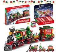 Advent Calendar 2025 Christmas Tree Building Blocks Set, 24 Day Christmas Countdown Calendar Blocks Toy,Xmas Stocking Stuffers Holiday Gifts for Adult Boys and Girls (A)