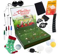 Advent Calendar 2025 GLF Christmas Countdown Calendar for Golfers, Christmas 24 Days Mini GLF Accessories Case for Golfer Lovers Players Beginners Husband Teen Boys Boyfriend Dad