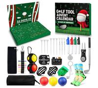 Advent Calendar 2025 GLF Christmas Countdown Calendar for Golfers, Christmas 24 Days Mini GLF Accessories Case for Golfer Lovers Players Beginners Husband Teen Boys Boyfriend Dad