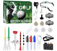 Advent Calendar 2025 GLF Christmas Countdown Calendar for Golfers, Christmas 24 Days Mini GLF Accessories Case for Golfer Lovers Players Beginners Husband Teen Boys Boyfriend Dad