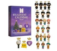 Advent Calendar 2025 with 24 Surprises, Holiday Countdown Calendar for Kids & Adults, Fun Family Christmas Decoration (XX)