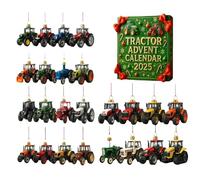 Advent Calendar 2025 with 24 Surprises, Holiday Countdown Calendar for Kids & Adults, Fun Family Christmas Decoration (FF)