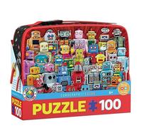Puzzle Eurographics Roboti con Box Termico 100 Pezzi