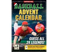 Advent Calendar Baseball: Guess The 24 Legends. Each Day an Epic Story. Scan the QR, Guess the Champion, and Collect Unique Digital Cards. Includes ... Access. Perfect Gift for Adults and Teens