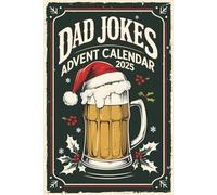 Advent Calendar Dad Jokes: 24 Days of Fun for Adults, Perfect Gift for Men, with Family-Friendly Humor | Christmas present for dads