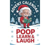 Advent Calendar: Poop, Learn & Laugh - 25 Days of Brain Games, Crosswords, Word Searches, Sudokus & More | Funny Gift for Men & Women