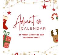 Advent Calendar to Color: 24 Days of Christmas Activities