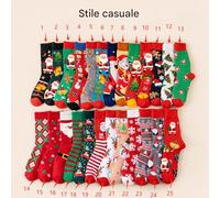 Advent Christmas Calendar - 24 Days Countdown Calendar, Christmas Countdown Calendars, Pairs Of Holiday Crew Socks | 12 Pairs Of Winter Crew Socks For Women Men Adults Teens Holiday