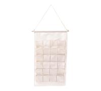 Advent Countdown Pockets Winter - Holiday Decorative Count Down Empty