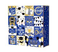 Advent Graduation Box - 2026 Fillable 16-day Holiday Countdown | High School Graduation Empty Box For Party Ceremony Event Celebration Graduates Students Adults