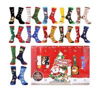 Advent Socks Countdown Calendar - 24-Day Winter Footwear