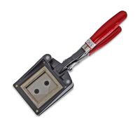 Adventa Machine, passaporto, taglierina fotografica, metallo e rosso, 35 x 45 mm o 1-3/8 x 1-3/4" stampa