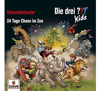 EUROPA Calendario dell'Avvento Die Drei ??? Kids – Chaos im Zoo – 24 giorni