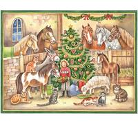 Adventskalender "Am Stall": Papier Adventskalender