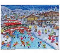 Adventskalender "Spiel und Spass im Schnee": Papier-Adventskalender