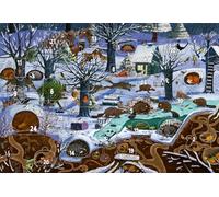 Adventskalender - Winter im Wald | Wandkalender: Papier-Adventskalender mit 24 Bildertürchen und Sachwissen für Kinder ab 3 Jahren