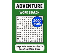 Adventure 2000 Words search Puzzle Book: A Quest of Word Puzzles - Expedition of Fun & Exploration for Your Brain