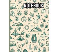Adventure Awaits: A Nature & Camping Themed Lined Notebook: 150-Page Ruled Journal for Outdoor Lovers, Nature Notes, and Everyday Explorers (8.5 x 11)