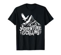 Adventure is Calling, Maglietta Eagle Mountain, All'aperto, Natura Maglietta