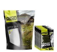 Adventure Menu Flameless-heater SET + Zipper-bag 5 x 60 g
