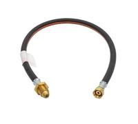 ADVENTURE OUTDOOR SUPPLIES Tubo a spirale per propano da 88,9 cm, NR POL x W20, flusso in eccesso e valvola di non ritorno, EN 16436-1, classe 3, prodotto nel Regno Unito
