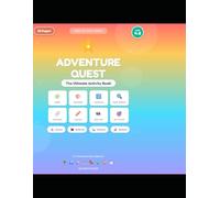 Adventure Quest Kids Activity Book: 26 Fun Pages of Mazes, Coloring, Puzzles, Counting, Word Search and More for Ages 4-8