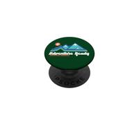 Adventure Ready Scouting America Outdoor Mountains Hiking PopSockets PopGrip Adesivo