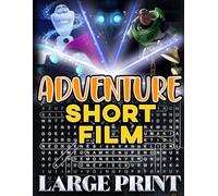Adventure Short Film Word Search (Large Print): 100 journey-themed puzzles - 2,000 hidden words • solutions included