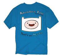 ADVENTURE TIME Con Finn & Jake Testa Cioè Matematica Cartoon Adulti T Camicia L