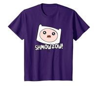 Adventure Time Finn Shmowzow Maglietta, Bambini, Viola, 8 Anni