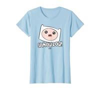 Adventure Time Finn Shmowzow Maglietta, Donna, Celeste, M