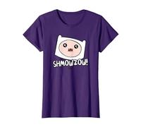 Adventure Time Finn Shmowzow Maglietta, Donna, Viola, XXL
